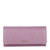 FENDI女士CRAYONS系列浅紫色皮革长款钱包钱夹8M0251浅紫色 时尚百搭