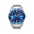 宝柏士（BLWRX）300米防水BL112223精工机械机芯男款手表(蓝面银钉)
