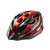 SAHOO 男女山地公路车自行车单车头盔装备配件非一体成型LED灯骑行头盔 92421(新款黑红色)