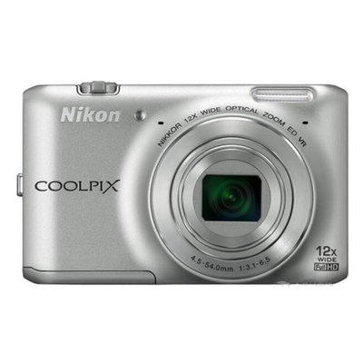nikon/尼康 coolpix s6400 * 包邮 触摸屏 现货(银色 套餐三)