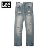 LEE男士标准直筒中腰牛仔裤L12658D01H56(蓝色 28)