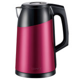 苏泊尔(supor) swf17s16a-130 1.7l 电水壶 精控健康 酒红