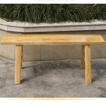 云艳餐桌椅YY-A0015原木色长条椅子 1.3米(默认 默认)