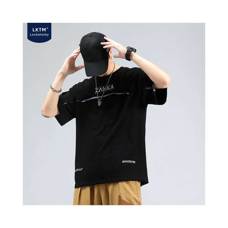 潮牌ins云熊热转印图案服装【潮牌ins】