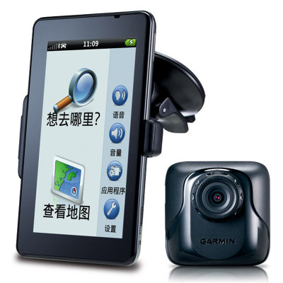 佳明（Garmin）3560豪华版 5寸GPS导航仪 8G内存 行车记录GPS导航仪一体机 蓝牙 语音声控 高分辨率电容触控屏幕