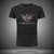 欧洲站美杜莎夏季2020新款潮流牌男士丝光棉烫钻短袖T恤大码体恤4.(XL 酒红)