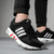 Adidas阿迪达斯男鞋2020春季新款休闲运动鞋轻便防滑跑步鞋G28976(G28976黑色 40)