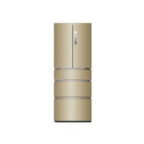 海尔(Haier)  415升 多门冰箱 干湿分储 变频1级能效 全温区变温 香槟金 BCD-415WDVC