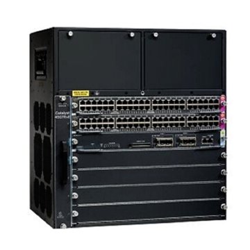 思科cisco ws-c4507r e 核心交換機7插槽空機箱