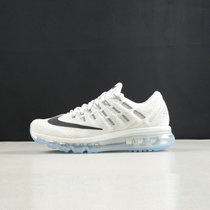 耐克男鞋NIKE MAX 2016男子全掌气垫跑步鞋女鞋运动鞋806771(白黑)