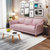 TIMI天米 北欧沙发 布艺沙发 家用小户型沙发组合(粉色 三人位)