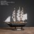 创意帆船模型一帆风顺家居客厅装饰品摆件酒柜玄关书架桌面小摆设kb6(20cm帆船)