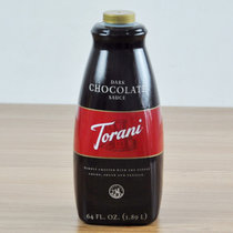 美国进口Torani/特朗尼黑巧克力淋酱 特罗尼糖浆 咖啡辅料 1.89L