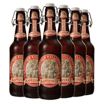 卡布奇纳精酿啤酒 卡布奇纳小麦窖藏啤酒 修道院玻璃瓶 500ml*6瓶 德国进口