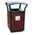 俊采云JCY419户外垃圾桶 垃圾箱市政环卫果皮箱垃圾箱室外环卫垃圾桶 单桶（单位：个）(红色 JCY419)