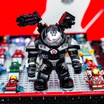 复仇者联盟4终局之战钢铁侠mk85托尼斯塔克积木拼装玩具人仔深灰色