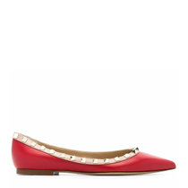 Valentino女士粉红色平底鞋 RW2S0403-VOD-R1936.5粉 时尚百搭