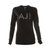 阿玛尼女式T恤  Armani Jeans/AJ系列女装 女士时尚靓丽长袖T恤 90103(黑色 44)