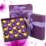 费列罗巧克力礼盒装 创意DIY费力罗巧克力情人节送女友生日礼物要爱一生(A款)