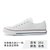 回力帆布鞋2021春夏经典款板鞋韩版学生休闲鞋情侣款男女通用潮鞋(白色 43)
