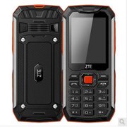 ZTE/中兴 F555 三防防水手机移动联通老人手机直板备用机金属边框大声(橙色 官方标配)