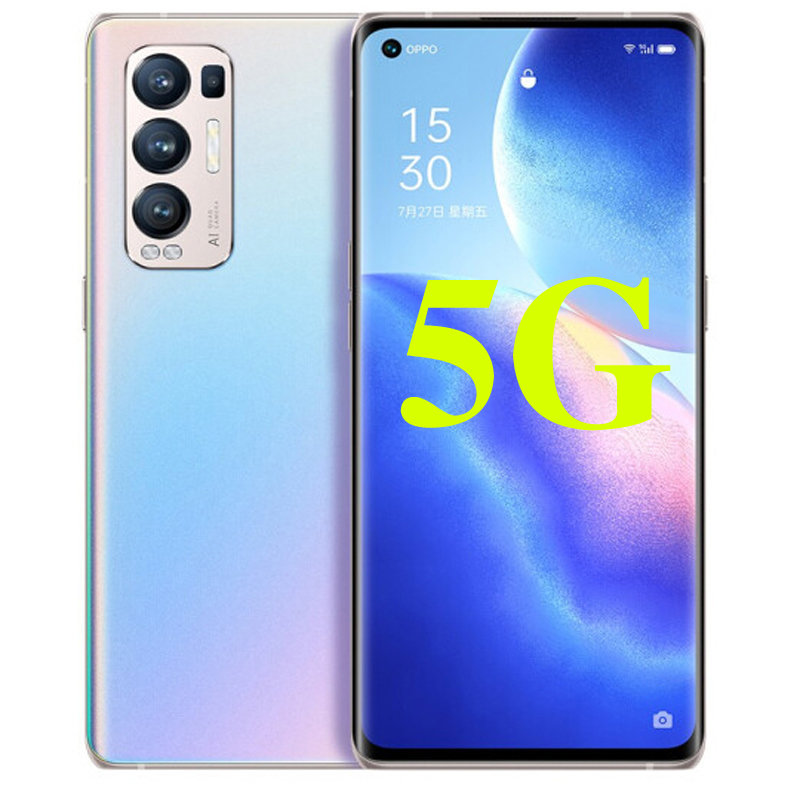 手机opporeno5pro骁龙86565w超级闪充imx766传感器全网通5g手机星河