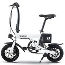 新日电动车l1mini皓月白