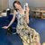MISS LISA法式复古吊带裙子大码显瘦辣妹连衣裙B1175(裸色 S)