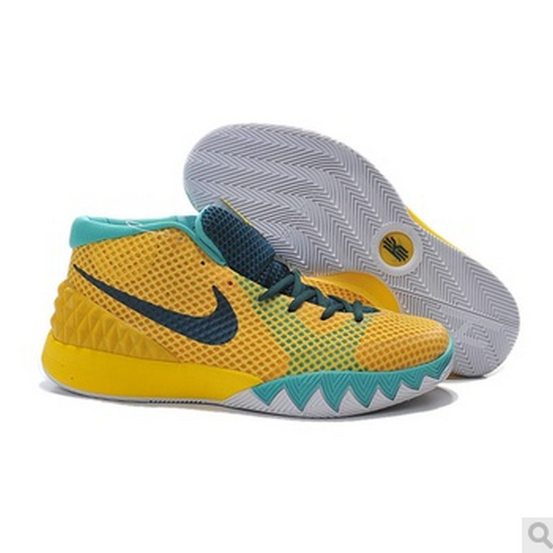 nike kyrie 1 凱里 歐文一代 籃球鞋運動鞋男鞋(黃淺玉 41)