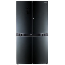 乐金(LG) GR-D24FBGHL 671升 多门 冰箱 风冷无霜 智能温控 韩国进口 皓月黑