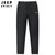JEEP吉普新款男士羽绒裤可拆卸内胆防风保暖休闲长裤JPCS7028HX(黑色 XXXL)