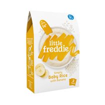 小皮(LittleFreddie)宝宝辅食婴儿营养米糊钙铁锌米粉160g(香蕉大米粉)