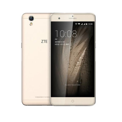 中兴（ZTE） V7 MAX  全网通4G/双4G  3+32G/4+32G  双卡  八核 5.5英寸 智能手机(金色 官方标配)