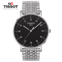 天梭(TISSOT)瑞士手表 魅时系列钢带石英男士腕表送男友男表(T109.610.11.077.00)