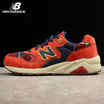 新百伦休闲鞋NewBalanceNB580系列女鞋潮流复古鞋跑步鞋新平衡运动鞋MRT580WB(红色 44)