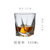 家用威士忌杯子欧式洋酒杯水晶玻璃个性复古酒杯品鉴杯啤酒杯套装(纽纹杯  300ML)
