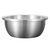 富尔兴金尊304不锈钢盆子加厚加深大调料缸圆形汤盆搅拌打蛋洗菜盆和面盆 24cm