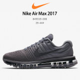 【亿阳运动】夏季新款 耐克男款运动鞋 Nike Air Max 2017全掌气垫运动休闲跑步鞋 849559-008(深灰色 40)