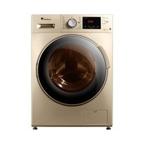 小天鹅TG100V22DG  10kg洗衣机滚筒洗衣机家用杀菌洗脱一体(金色 10公斤)