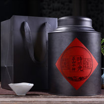 莫等闲 武夷山蜜香型正山小种红茶茶叶500g 罐装散装茶叶礼盒装 桐木关红茶茶礼配提袋
