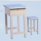 华杭 学生课桌凳单人课桌凳学生之家用课桌凳 HH-KZ165(浅蓝色 钢木)