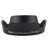 锐玛（EIRMAI）EW-60CII遮光罩 佳能600D 550D 650D 18-55镜头遮光罩58mm单反相机配件
