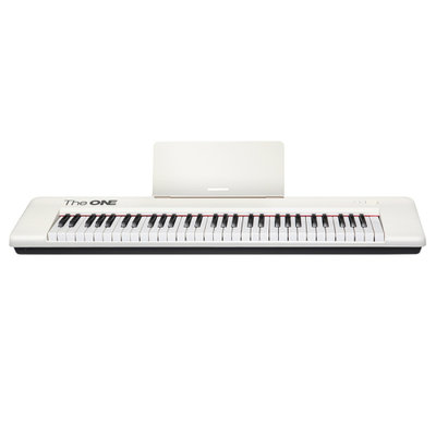 The ONE智能电子琴AIR新品 61键电子钢琴 成人儿童初学乐器 蓝牙多功能 白色