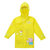 儿童雨衣男女童雨披带书包位雨衣小学生雨衣新款PP猪雨衣卡通佩奇防雨防水雨衣(黄色 XL码)