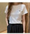 短袖t恤女2022夏季新款修身显瘦半袖圆领纯棉紧身上衣打底衫(白色 L)