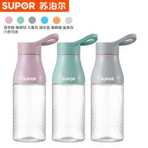 苏泊尔（SUPOR）水杯KC55BN1/68BN1运动BB杯奶瓶材质Young系列休闲水杯550ml/680ML(鲨鱼灰 650ML)