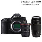 佳能（Canon）EOS 5DS双头全画幅单反相机 5ds 5DS双镜头套装(16-35+75-300 延保)