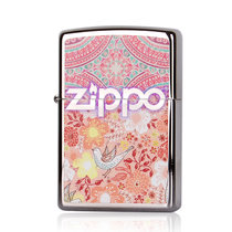 zippo打火机28851鸟语花香 镀铬彩印   之宝BOHO艺术礼品生日礼物