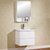 斯诺克（SNOOKER）GZ-2303 60cm欧式现代款实木浴室柜送全铜下水
