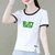 时尚短袖体恤女夏装设计感薄款白色上衣韩版显瘦印花T恤(白色【笑脸字母】 M 建议80-95斤)